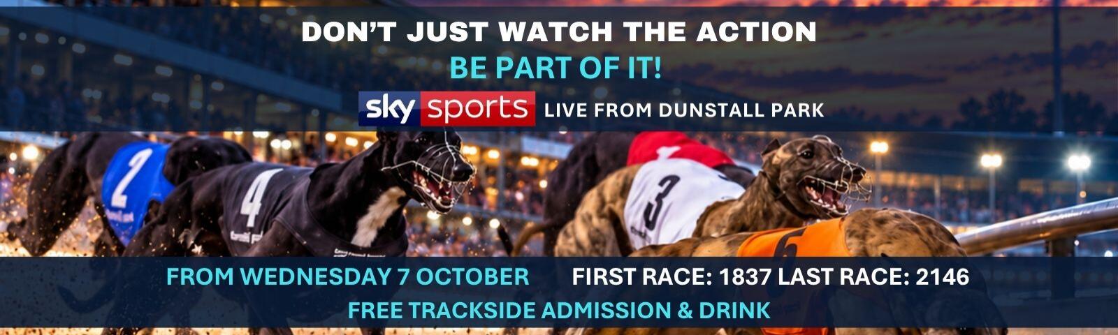 sky sports live at dunstall park